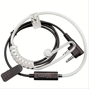 <span class=keywords><strong>Écouteur</strong></span>s filaires personnalisés BinQi 3,5 mm <span class=keywords><strong>avec</strong></span> microphone PTT et clip pour radio bidirectionnelle 4G PoC, casque filaire pour musique - Product Image 1