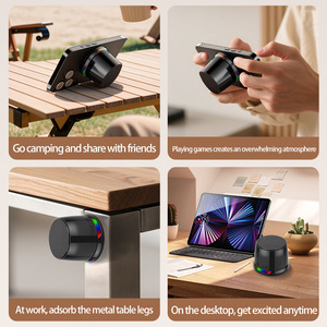 Haut-parleur magnétique portable sans fil RGB LED étanche avec <span class=keywords><strong>son</strong></span> Hifi <span class=keywords><strong>et</strong></span> design unique pour l'extérieur - Product Image 6