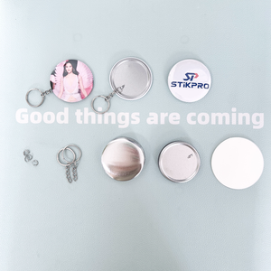 Bán Buôn Vòng 58 Mm Tùy Chỉnh 100 Đặt Pin Huy Hiệu Giấy Mat Của Nhãn Hiệu Nút Nhựa Làm Máy Sản Xuất Nút Máy Kit - Product Image 4