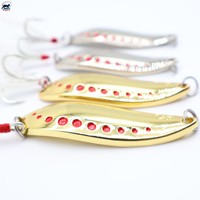 Leurre de pêche Dragon Li 25g 20g 15g 10g 7g 5g, cuillères métalliques avec hameçon triple à plume, spinners à lame métallique, leurre cuillère sangsue