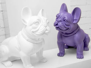 Kevin3 Série <span class=keywords><strong>Assis</strong></span> Pose Coloré En Plastique Mignon Bouledogue Français <span class=keywords><strong>Chien</strong></span> Mannequin Fenêtre Décoration Affichage <span class=keywords><strong>Chien</strong></span> Modèle - Product Image 3