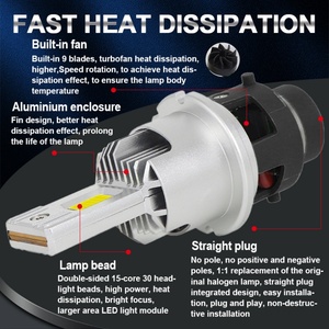 Lámparas para Auto M80, 70W, 6500K, Serie D, Faros LED de Fábrica, 30000LM, HID a LED, D1S, D1R, D2S, D2R, D3S, D3R, D4S, D4R, D5S, D8S, Buen Precio - Product Image 6