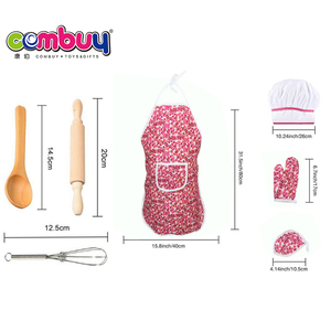 Juego <span class=keywords><strong>de</strong></span> Juguetes <span class=keywords><strong>de</strong></span> Cocina <span class=keywords><strong>para</strong></span> Niños, Disfraz <span class=keywords><strong>de</strong></span> Cocinero, Certificado EN71, Unisex, <span class=keywords><strong>de</strong></span> Metal y Madera, Fácil <span class=keywords><strong>de</strong></span> Usar - Product Image 6