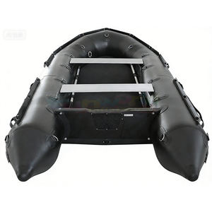 Bote Inflable de Aleación de Aluminio, Kayak, Bote de Goma, 2.8m 3.3m 3.8m 4.3m, Bote Inflable de Pesca Hypalon Zodiac para Motor Fuera de Borda - Product Image 4