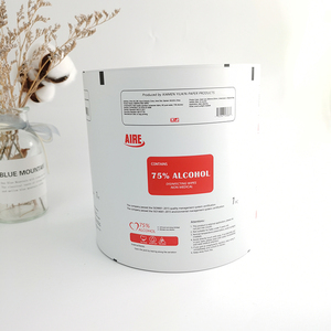 Lingettes humides en plastique de haute qualité, 500 pièces, emballage en rouleau de stratifié en aluminium pour animaux domestiques - Product Image 2