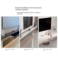 Support de fixation robuste en L pour armoire suspendue Peak City, avec support de charge pour casier à code épais
