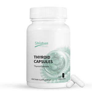 Cápsulas de Tirosol (L-Tirosina) de Alta Calidad OEM ODM con Yodo y Zinc para la Tiroides, Mejora la Energía y el Estado de Ánimo Equilibrado - Product Image 1