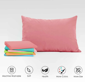 <span class=keywords><strong>Fundas</strong></span> de Almohada Impermeables de Microfibra de <span class=keywords><strong>50x70</strong></span>, <span class=keywords><strong>Fundas</strong></span> de Almohada Resistentes al Sudor para Playa, 2 Piezas - Product Image 5