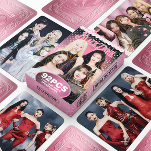 การ์ดรูปภาพเลเซอร์ KPOP 92 ชิ้น/กล่อง โรส <span class=keywords><strong>ลิ</strong></span><span class=keywords><strong>ซ่า</strong></span> จีซู <span class=keywords><strong>เจน</strong></span><span class=keywords><strong>นี่</strong></span> ฉลองครบรอบ 10 ปี การ์ดโลโม่ การ์ดรูปภาพโฮโลแกรม - Product Image 1