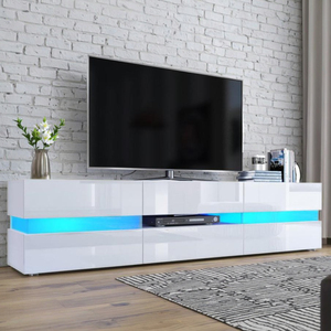 Có độ bóng cao LED đồ nội thất nhà tuyệt vời giá TV đứng thiết kế hiện đại bằng gỗ Bảng điều chỉnh từ Trung Quốc nhà máy cho phòng khách - Product Image 1