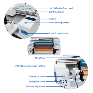 Hoàn Hảo <span class=keywords><strong>Laser</strong></span> 900*600Mm 3D Acrylic Kim Loại <span class=keywords><strong>3</strong></span> Trong 1 Đầy Đủ Tự Động UV Cuộn Để Cuộn Phẳng Máy <span class=keywords><strong>In</strong></span> Máy <span class=keywords><strong>In</strong></span> - Product Image 3