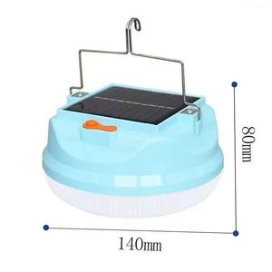 Lámpara de Camping LED Portátil, Recargable Solar, Impermeable con Clasificación IP65, con Certificación CE, Material PP para Uso en Emergencias al Aire Libre - Product Image 1