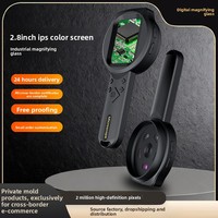 New Industrial Electronic Microscope LED Light Children's Portable Magnifier for Repair Product Inspection Jewelry
