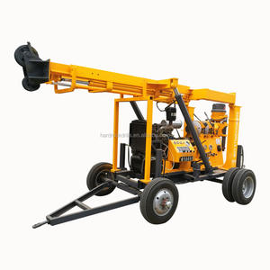 Hot Bán <span class=keywords><strong>Mini</strong></span> Nước Cũng Khoan Giàn Khoan Máy Xúc Giàn Khoan Trailer Gắn Nước Welling Giàn Khoan Cho Kỹ Thuật - Product Image 2