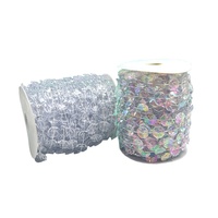 Rideaux de perles octogonales en cristal pour mariage, chaînes de perles en acrylique pour mariage, décorations d'arbre en cristal, rideaux de perles