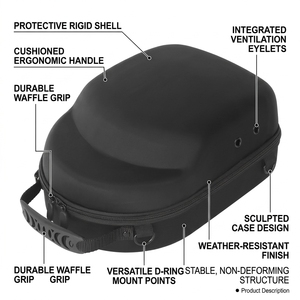 EVA Custom Printed Fashional Sport <strong>Cap</strong> Carrier Case <strong>Baseball</strong> Hat Travel <strong>Bag</strong> for Outdoor Activities - Product Image 1