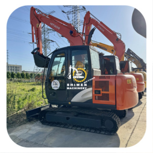 High Quality Used HITACHI ZX60 Crawler <b>Excavators</b> Japan Great Second-Hand ZX70 ZX75 ZX120 Global delivery professional service - Product Image 1