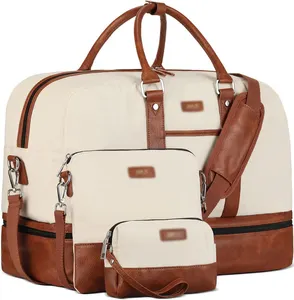 Bolsa de viaje para gimnasio grande para damas al aire libre, bolsa de viaje para equipaje, bolsa de viaje con logotipo personalizado