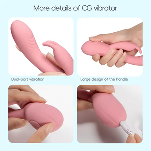 IPX7 Full Silicone Covered Dual Motor Rabbit <b>Vibrator</b> Clitoral Stimulation G Spot <b>Vibrator</b> Sex Toy for Women - Product Image 4
