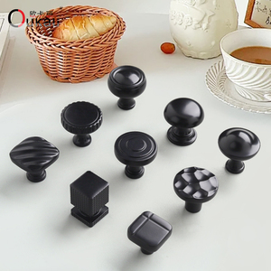 Oukali Modern Simplicity Zinc Alloy <strong>Knob</strong> Handle Hollow Zamak Living Room Dining Warehouse Workshop Hospital Apartment - Product Image 1