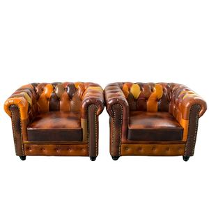 <span class=keywords><strong>Fauteuil</strong></span> club en cuir de style <span class=keywords><strong>vintage</strong></span> américain U-Best, pour hôtel, bureau, salon, meubles de salon, canapés modernos para - Product Image 1