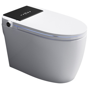 <span class=keywords><strong>WC</strong></span> intelligent avec bidet pour usage domestique, stérilisation entièrement automatique, chauffage instantané, chasse d'eau par siphon, levage du couvercle indépendant de la pression de l'eau, réservoir - Product Image 5