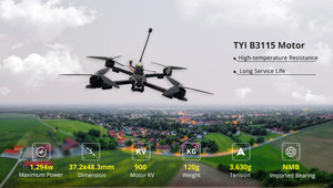 Máy bay không người lái đua FPV MAKA 9 thân thiện với người mới bắt đầu của TYI - Nhà sản xuất chính hãng - Product Image 3