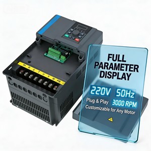 Goldbell High Efficiency 2.2kW 7.5kW 11kW <b>Solar</b> <b>Pump</b> MPPT 220V 380V 3 Phase VFD for Submersible Water <b>Pump</b> G580MPV G580MPV G580M - Product Image 3