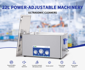 Nettoyeur à ultrasons mécanique réglable DKSONIC 22L pour outils de précision - Product Image 1