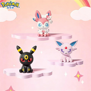 Statuette Originali Pokémon <span class=keywords><strong>Serie</strong></span> Eevee, Piccoli Ornamenti da Scrivania per Avventure, Seconda Edizione, Altri Materiali, Ogni Poké Ball come Regalo - Product Image 4