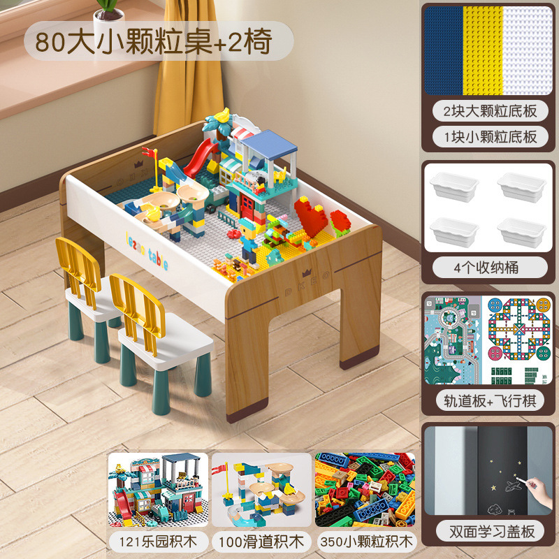 Table 80cm 2 chaises 120 paradis 350 petit 100 toboggan 5 cadeau