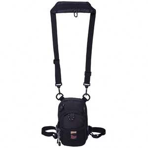 <b>Small</b> Fly Fishing <b>Chest</b> Sling Bag Multi-Functional Waist Pack for Organized Fishing Tackle Storage On-the-Water - Product Image 3