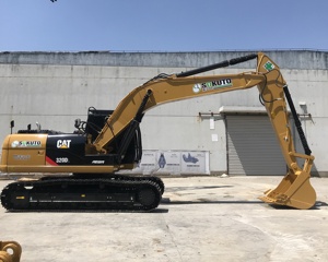 Pelle sur chenilles Caterpillar CAT 320DL d'occasion bon marché 20 tonnes en bon état Machines d'origine Shanghai 315D 320D - Product Image 2