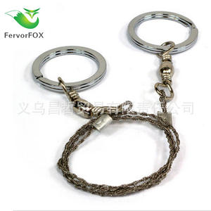 เลื่อยโซ่แบบใช้มือ 11 ฟัน สำหรับตั้งแคมป์ เอาตัวรอด ทำสวน ตัดไม้ เครื่องมือเลื่อยลวด ใช้กลางแจ้ง - Product Image 5