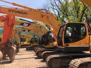 Excavadora de orugas Hyundai 215LC-9 usada de alta calidad a bajo precio de venta con motor y caja de cambios - Product Image 4