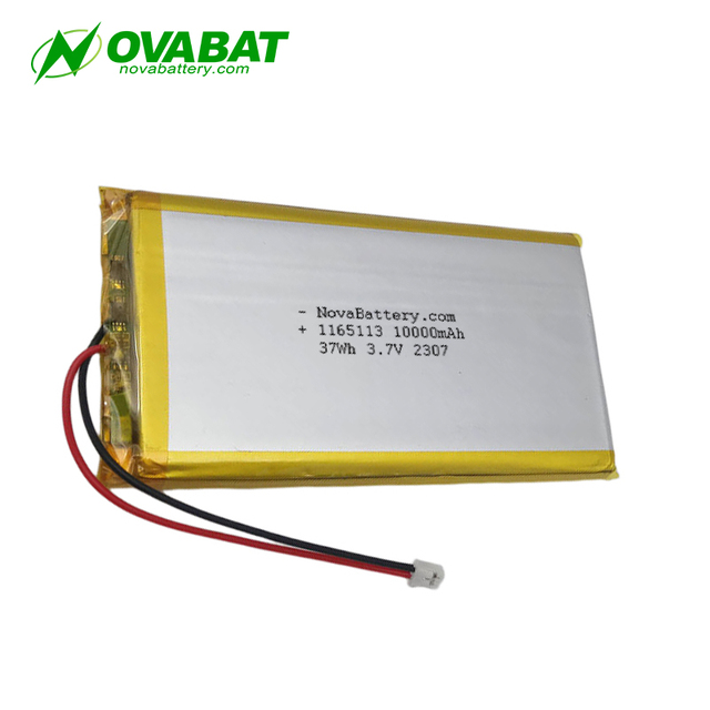 Polymer Lithium Battery 1165113 3.7V 10000mAh Medical Equipment Battery Learning Robot Battery