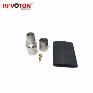 RF đồng trụ<span class=keywords><strong>c</strong></span> BNC nữ uốn kết nối (EZ solderless) Jack loại cho H1000 lmr400 <span class=keywords><strong>C</strong></span>áp - Product Image 6