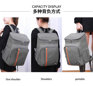 <span class=keywords><strong>Sac</strong></span> à dos <span class=keywords><strong>isotherme</strong></span> tactique personnalisé pour adultes - <span class=keywords><strong>Sac</strong></span> de pique-nique et de préparation de <span class=keywords><strong>repas</strong></span> de travail camouflage souple grande capacité anti-fuite - Product Image 5