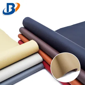 1.0mm imitation cotton velvet lychee leather pvc fabric PVC vinyl Leather for making car seat