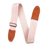 Tali Gitar Akustik Elektrik Cheerhas 4 Warna Bahan Nilon Suede Kulit Ringan dan Tahan Lama 2"x59"