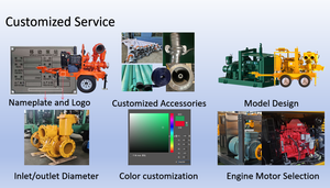 हाई-हेड फायर फाइटिंग और आपातकालीन बचाव डीजल वाटर पंप फायर पंप - Product Image 4