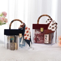 Coffrets Cadeaux en Gros d'Usine, Offre Spéciale Saint-Valentin et Mariage, Ensemble Luxe Transparent Alex Grandes Boîtes Cadeaux