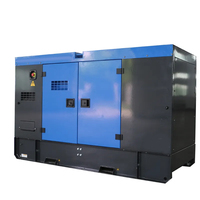 Générateur diesel 50 kW WP4.1D66E200 personnalisé à faible bruit, boîte silencieuse, 1500 tr/min, ATS démarrage automatique, 110 V 230 V 380 V, 50 kW nominal, 50/60 Hz