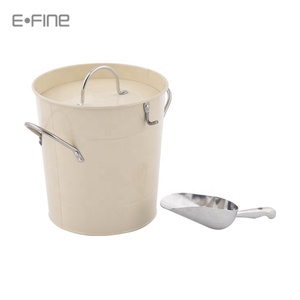 <span class=keywords><strong>2025</strong></span> New Arrival bán buôn 3L tinplate cổ điển <span class=keywords><strong>Ice</strong></span> <span class=keywords><strong>Bucket</strong></span> Bar bia barware rượu vang Cooler xô với Scoop và nắp - Product Image 2