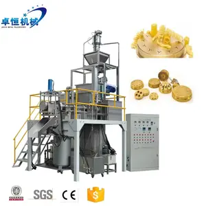 Usine ZHUOHENG pâtes industrielles macaroni fusilli faisant la machine Italie ligne de production de pâtes