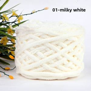 Fil à tricoter en coton islandais en gros, fil à tricoter à brin unique pour écharpes faites à la main, fil à tricoter en coton pour bébé 100% polyester - Product Image 6