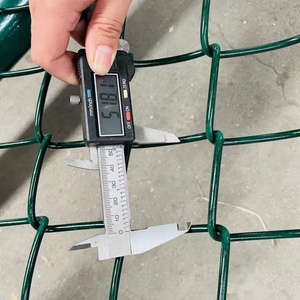 Malla de alambre galvanizado de eslabones de cadena y malla de diamante para cercas de carreteras, barreras ferroviarias, protección de taludes y ranchos, resistente a la corrosión por pulverización de sal 1000H - Product Image 4