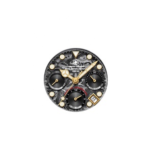 Cadran et Pièces de Montres en Fibre de Carbone Sur Mesure, Boîtier et Cadran de Montre Mécanique avec Marqueurs Super Lumineux - Product Image 1