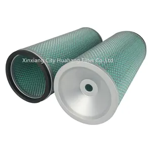 Huahang hiệu quả 99% xếp li ngành công nghiệp Bộ lọc không khí Cartridge bụi bộ sưu tập bộ lọc polyester xếp li Bộ lọc không khí Cartridge