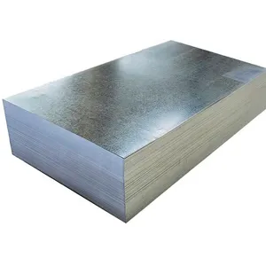 Chapa de aço galvanizado Dx51d Z275 0,5 mm placas MS chapas de aço laminadas a frio 5 mm